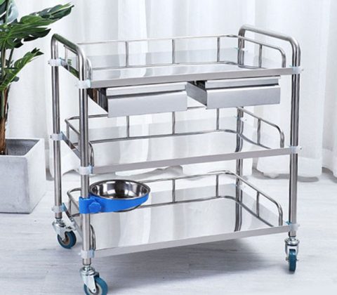 不銹鋼器械推車